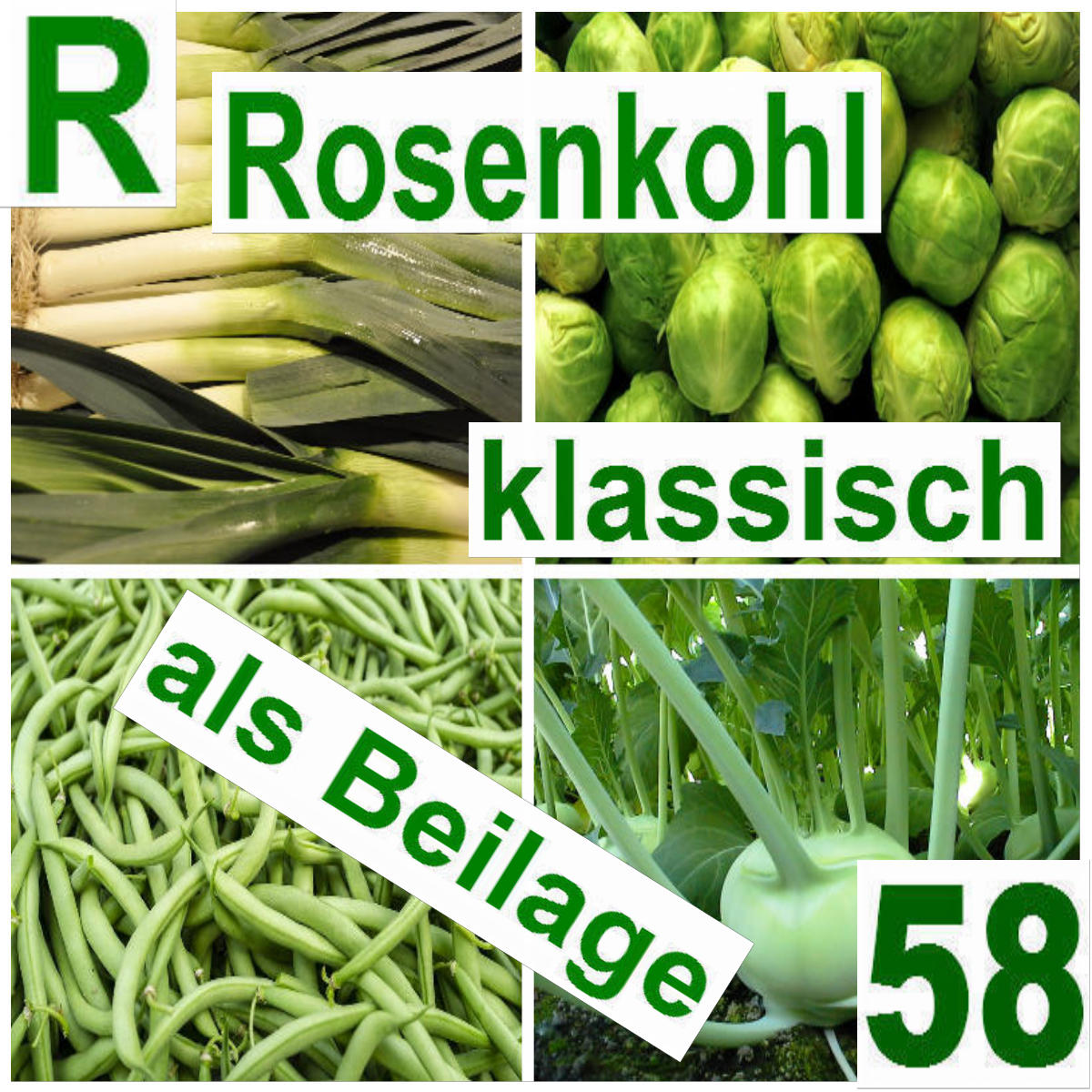 Rosenkohl-Gemüse vonMich
