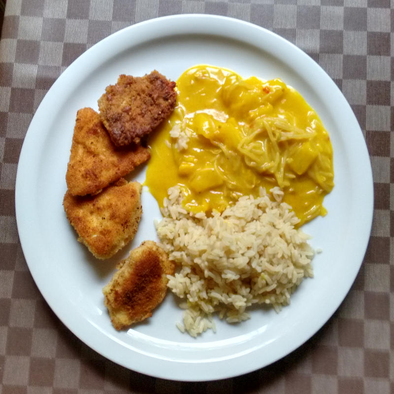 Hähnchenbrust Currysoße| vonMich