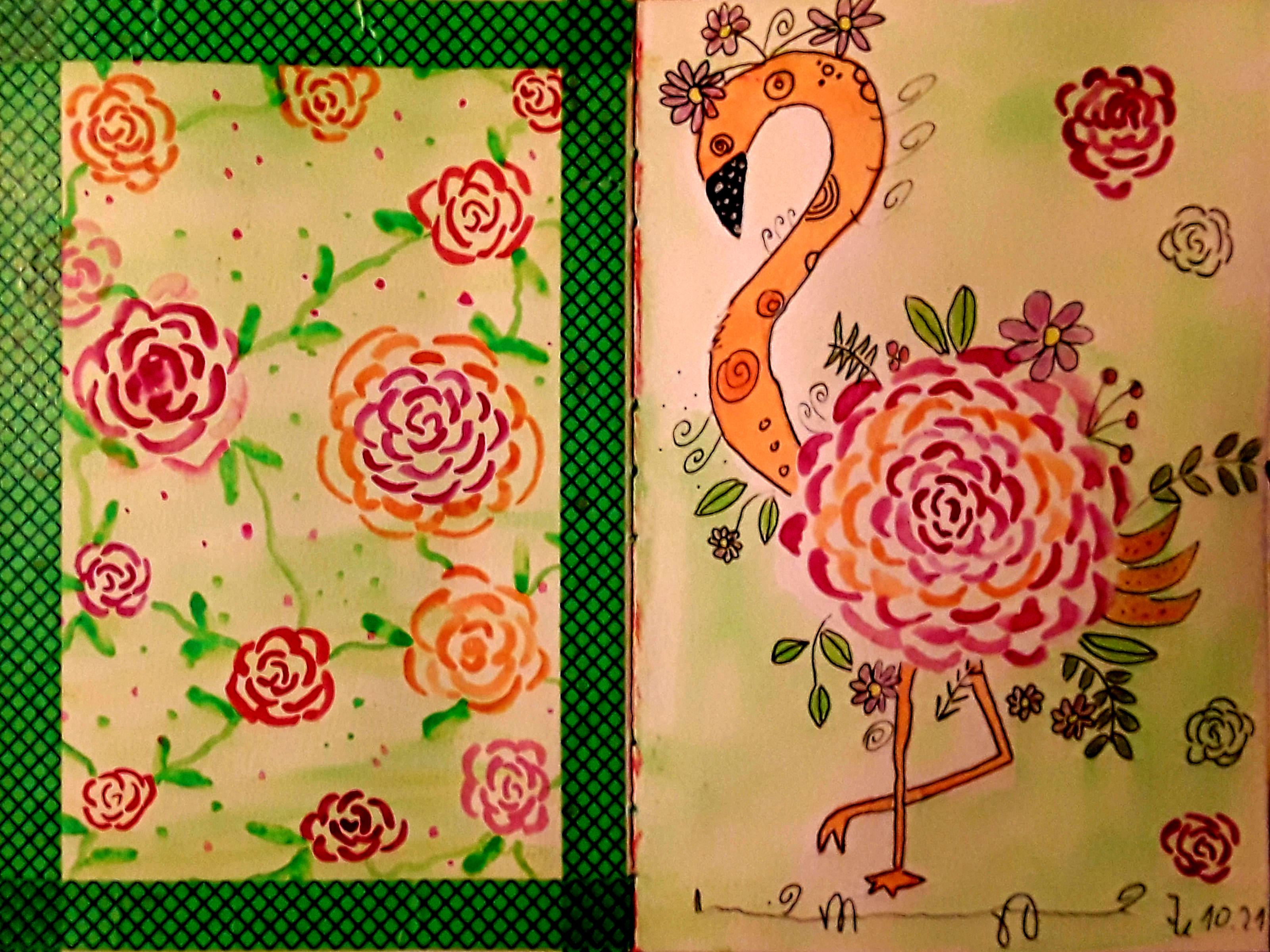 Flamingo 1 fettich | Ilona-Artwork
